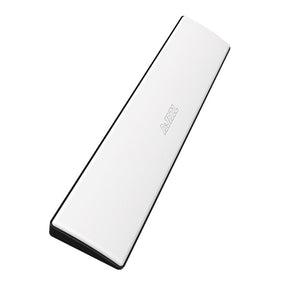 Ajazz white 87 Keys Keyboard weist rest pad