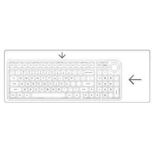 Dukharo VN96 Gasket Mechanical Keyboard detiails