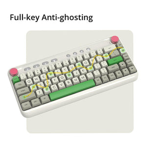 FirstBlood B21 Retro Mechanical Keyboard - whatgeek