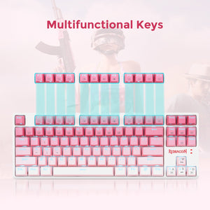 Redragon K576W-GP DAKSA TKL Wired Mechanical Keyboard