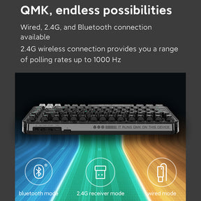 Xiaomi x MIIIW BlackIO 83 QMK VIA Wireless Mechanical Keyboard