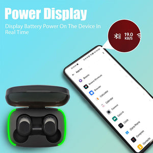 Y60 TWS Bluetooth 5.0 Earphones Wireless Touch Control