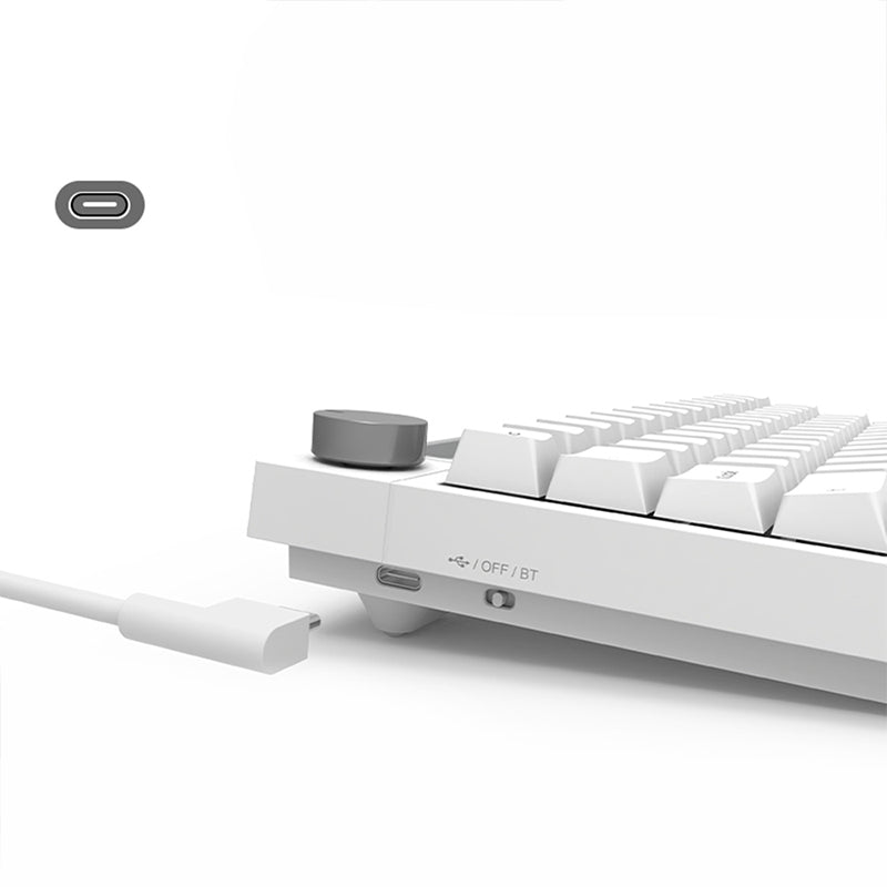 Ajazz K620T Mechanical Keyboard USB-C Port