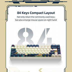 iBlancod K84 Wireless Mechanical Keyboard